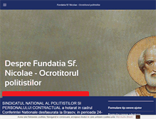 Tablet Screenshot of fundatie.snppc.ro